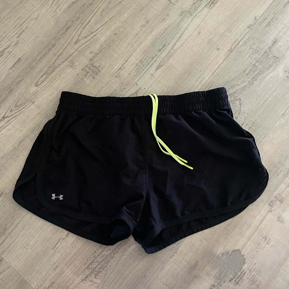 Under Armor Black Active Shorts
